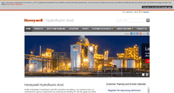 Desktop Screenshot of honeywell-hfacid.com